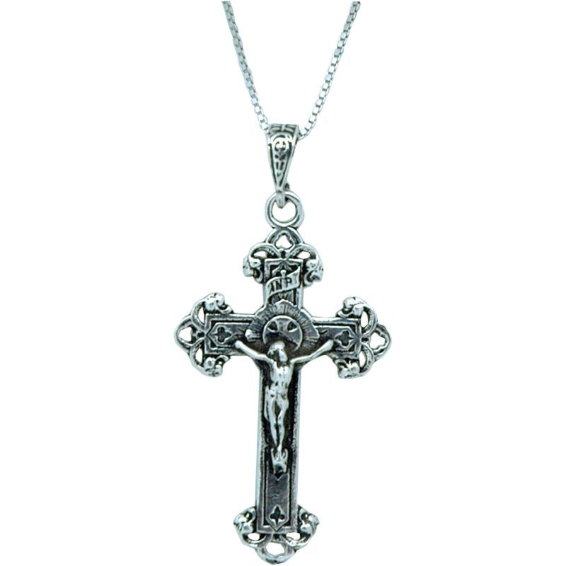 Distressed Crucifix Pendant