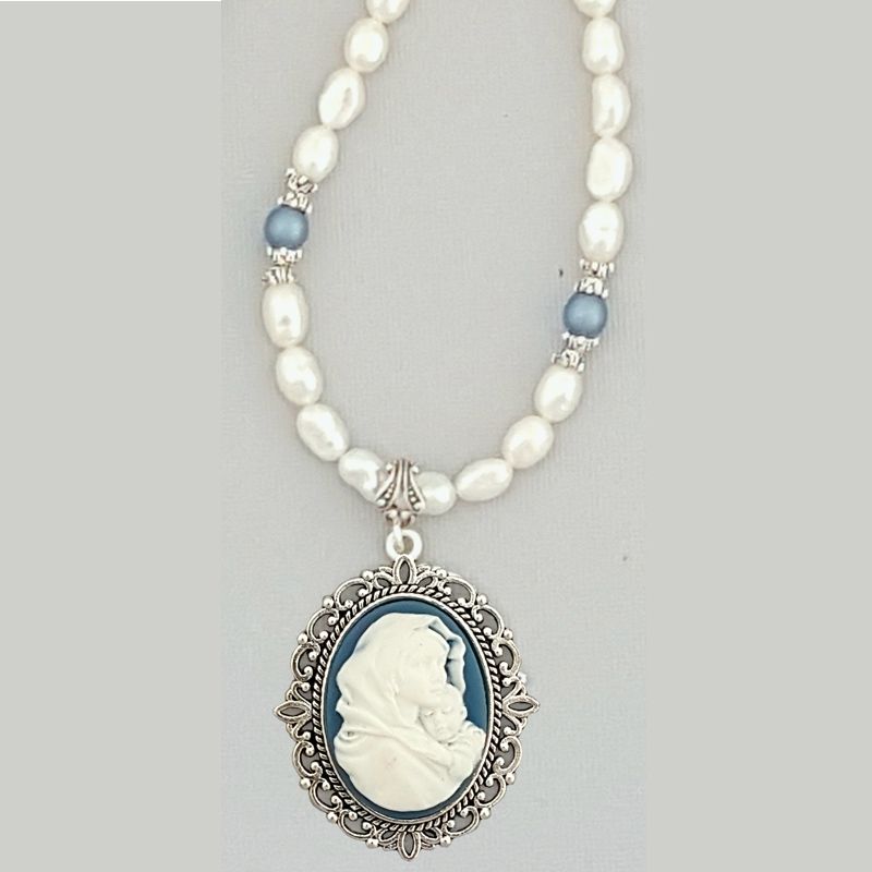 Madonna of the Streets Cameo Pendant