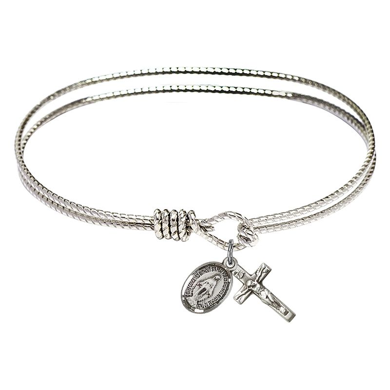 Textured Bangle Bracelet