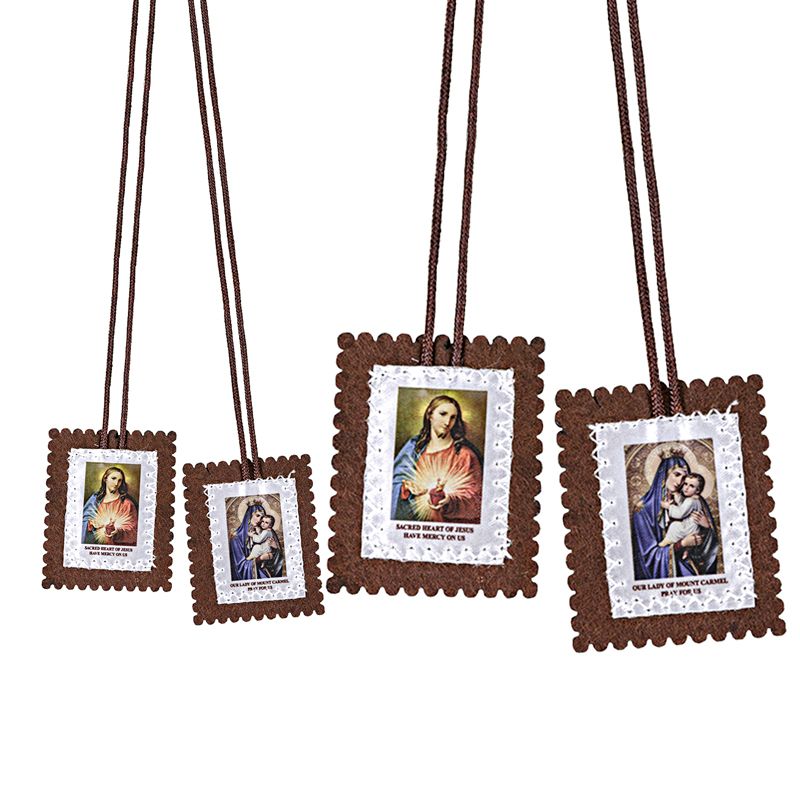 Wool Brown Scapular