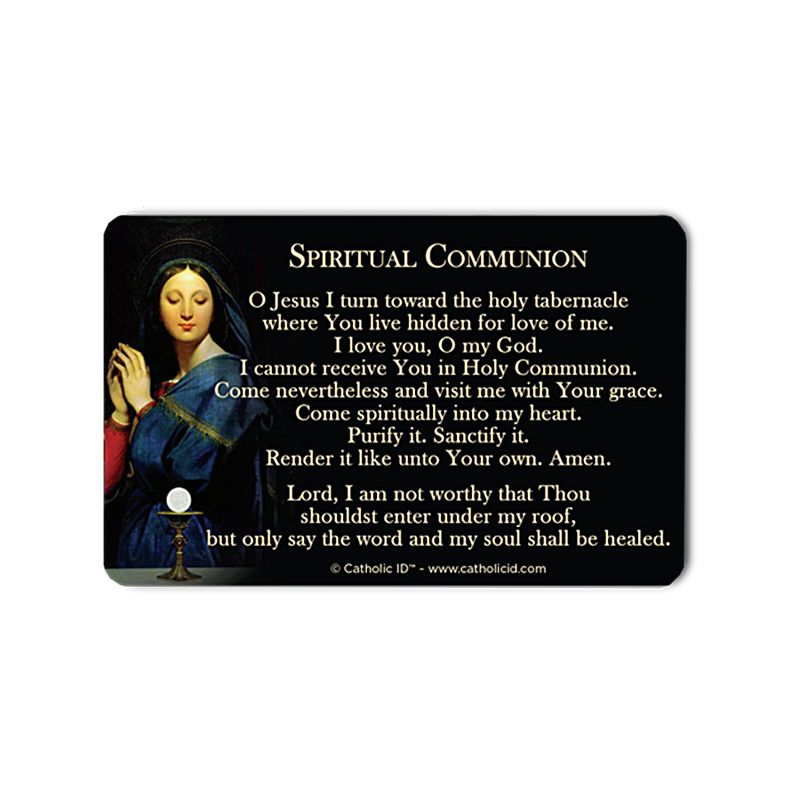 Spiritual Communion Card