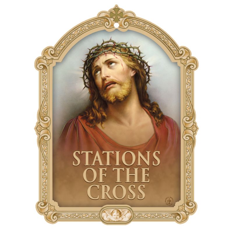 Stations of the Cross Plaque Set