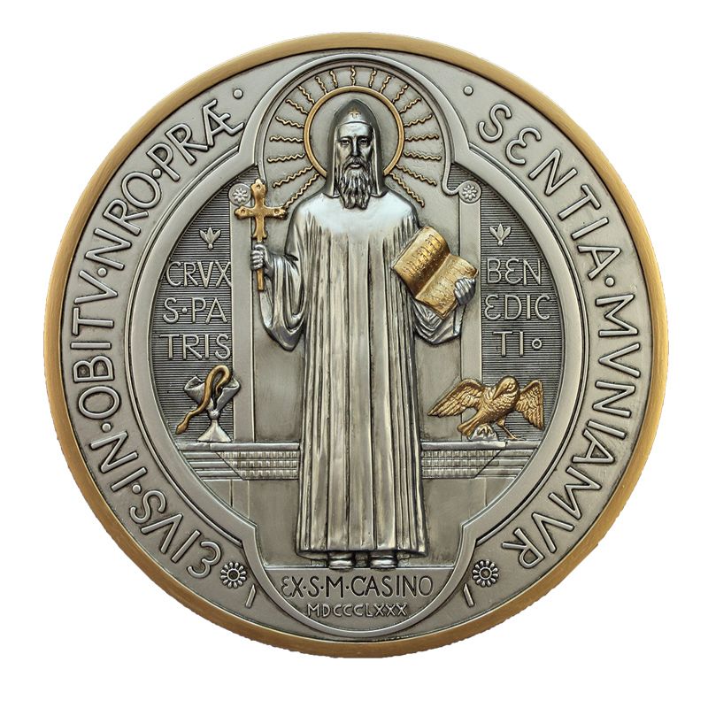 St Benedict Wall Plaque