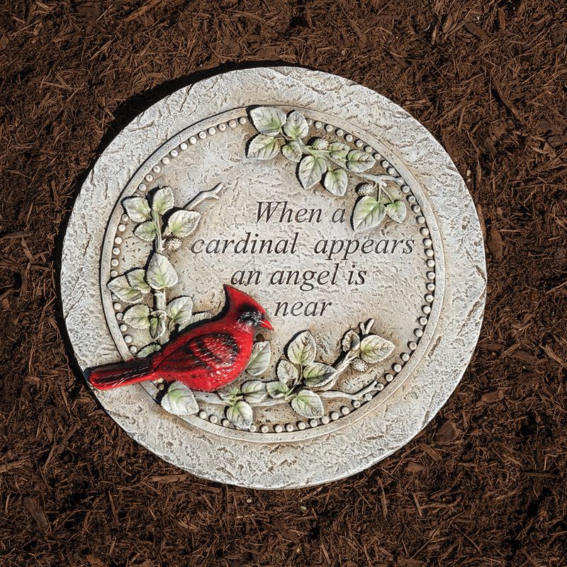 Cardinal Stepping Stone