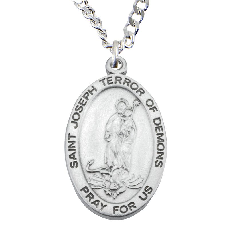 St Joseph Terror of Demons Medal