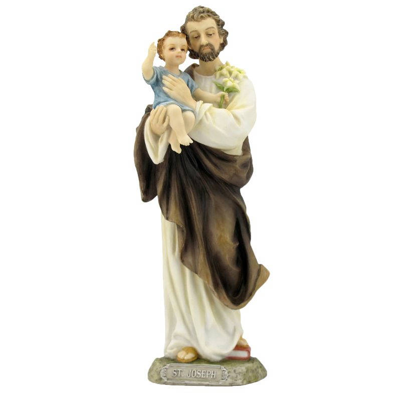 St Joseph and Child Jesus Statue