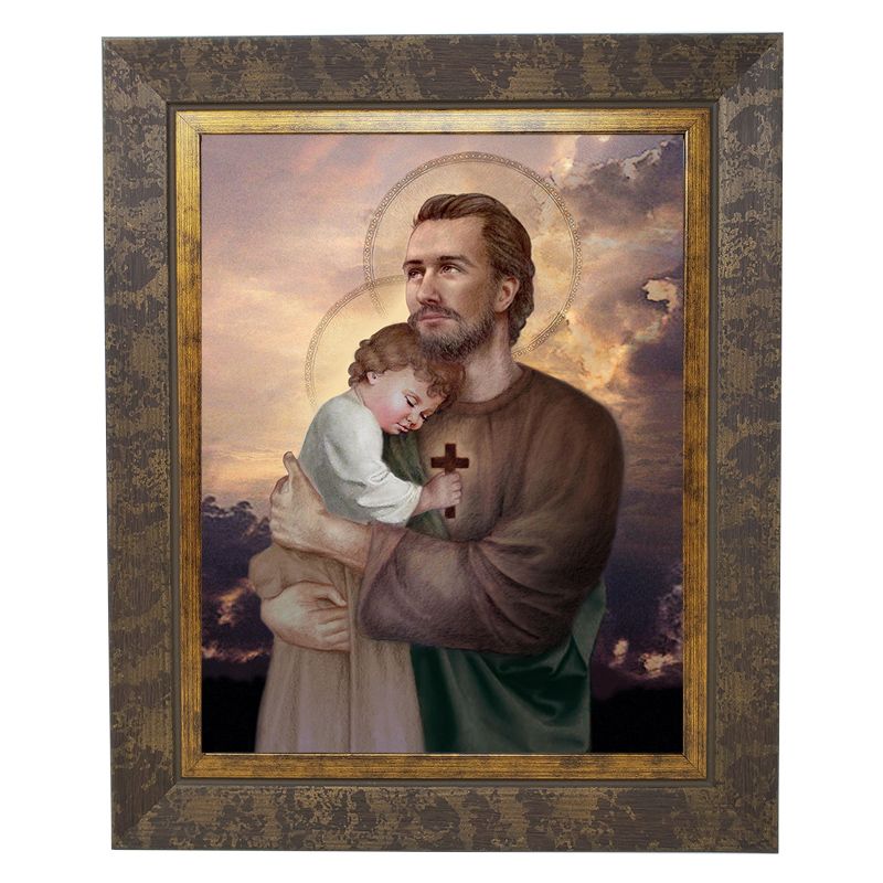 St Joseph and Baby Jesus Picture