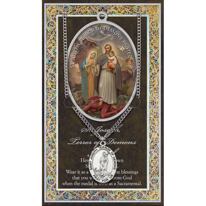 St Joseph Terror of Demons Medal