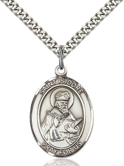 St. Isidore Of Seville Medal