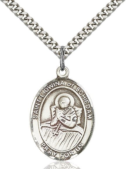 St. Lidwina Of Schiedam Medal