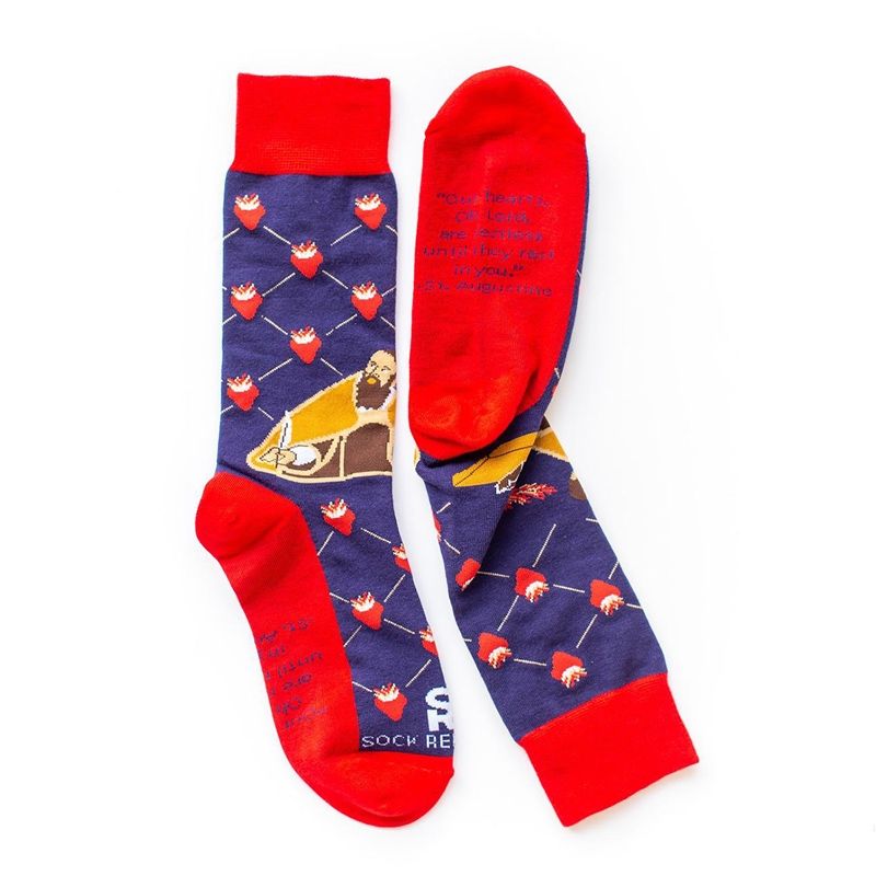 St Augustine Religious Socks