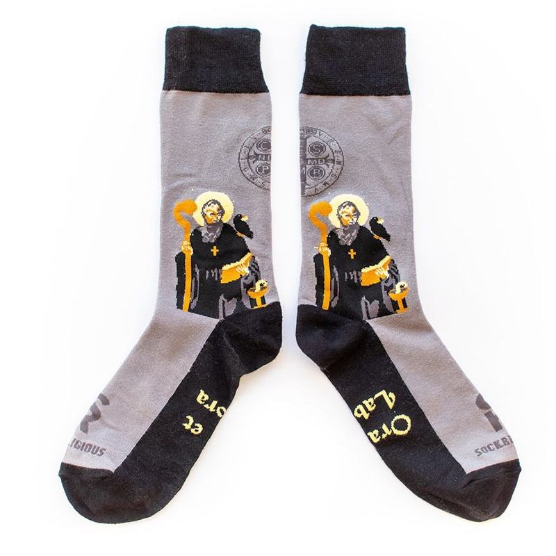 St Benedict Religious Socks