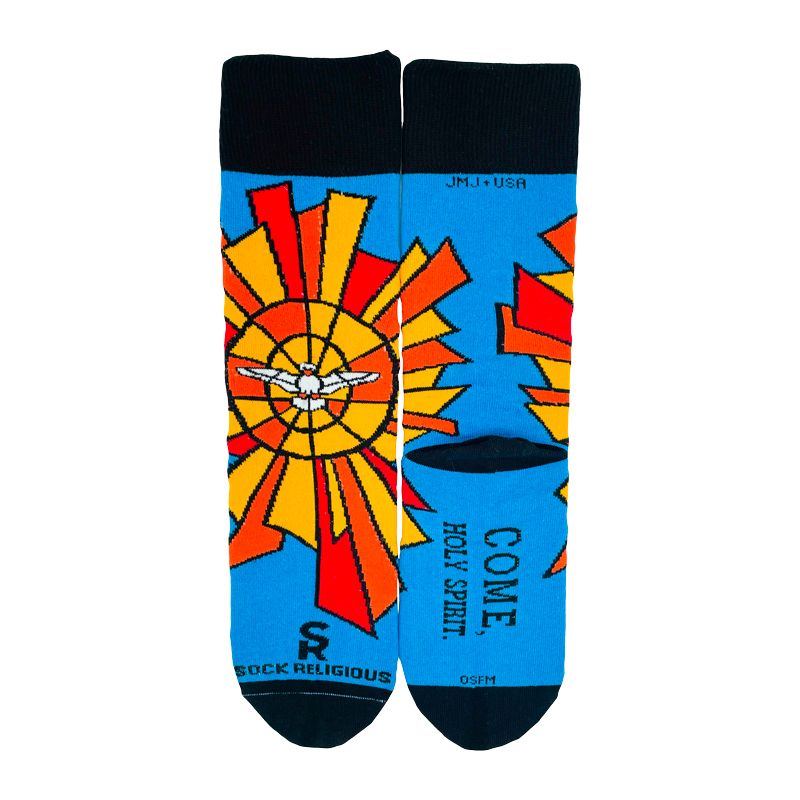 Holy Spirit Religious Socks