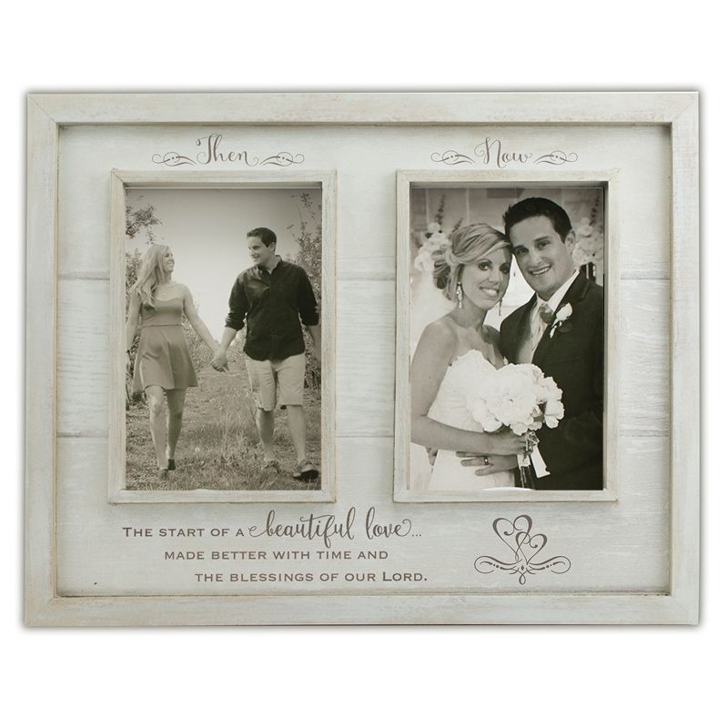 Then and Now Wedding Frame