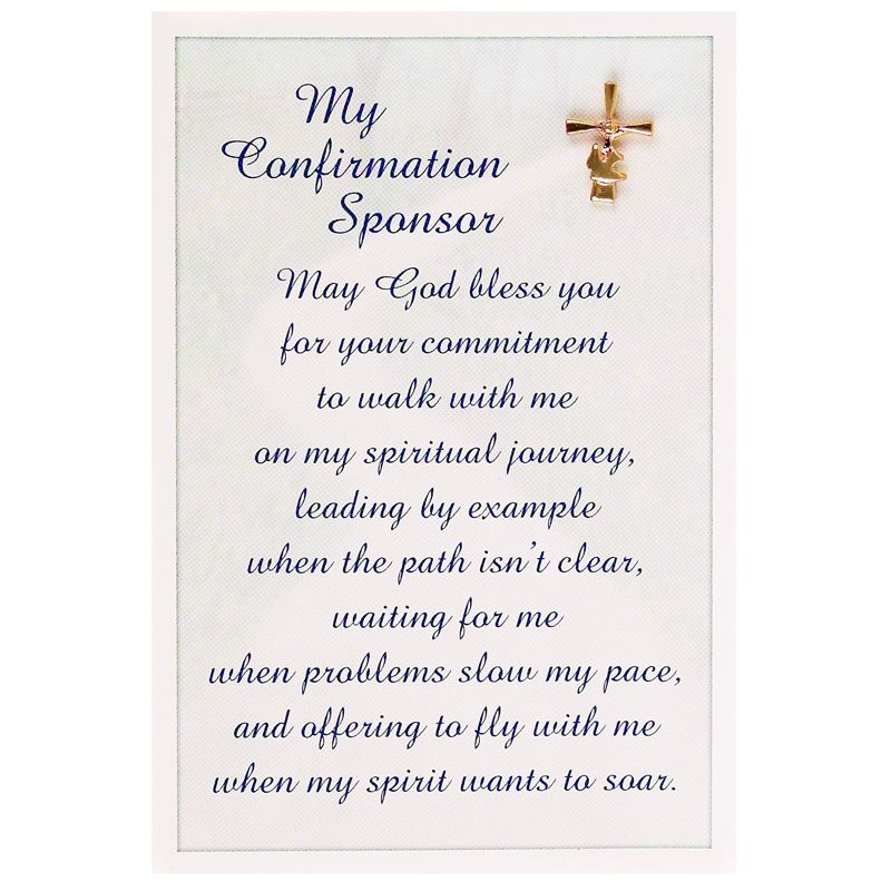 Sponsor Pin With Card