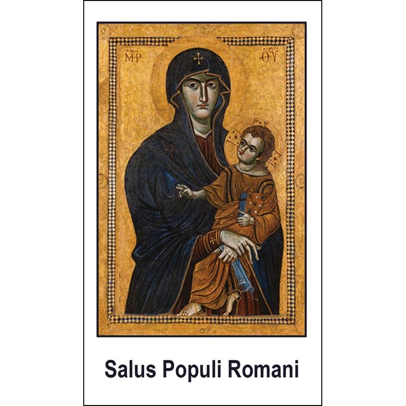 Our Lady Salus Populi Romani Holy Card