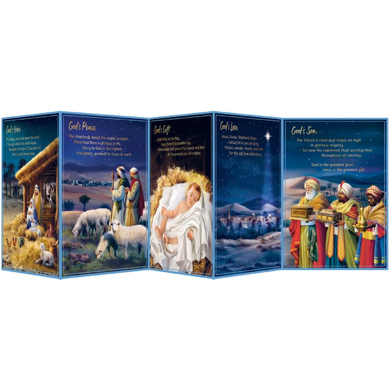 Story of Christmas Panel Card