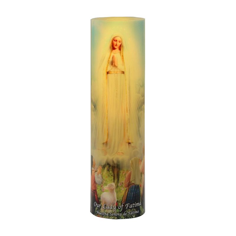 Our Lady of Fatima LED Candle