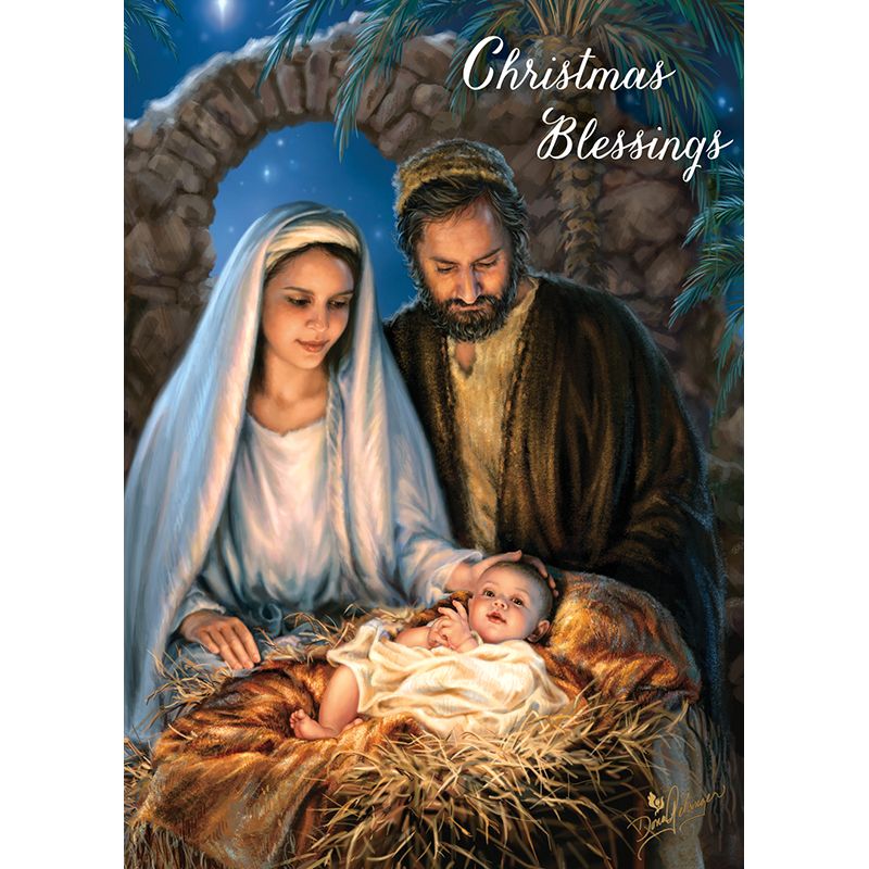 Loving Holy Family Christmas Cards