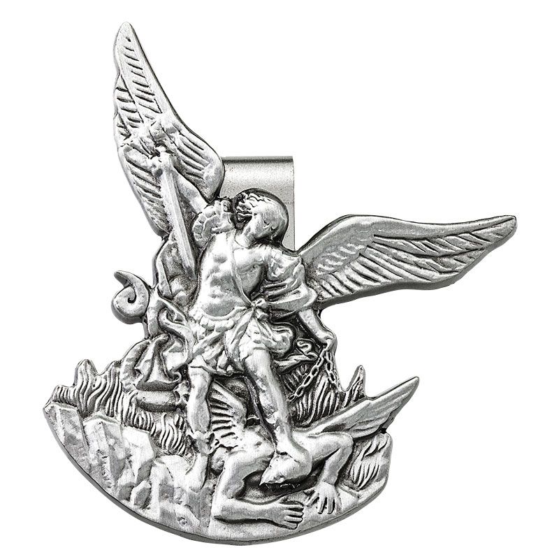 St Michael Visor Clip Medal