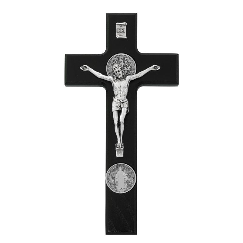 St Benedict Double Medal Crucifix