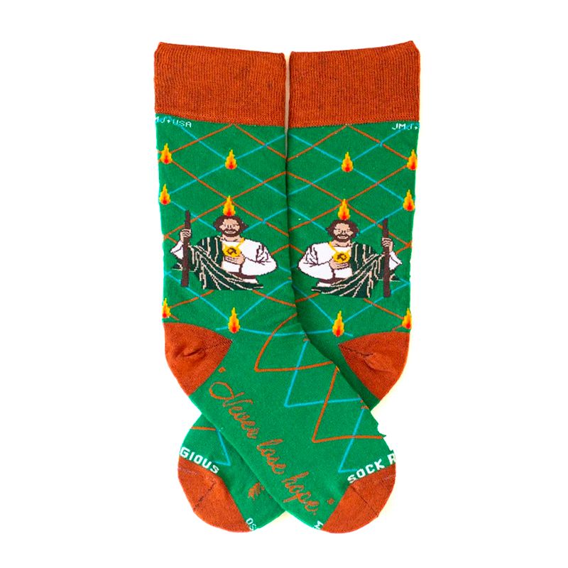 St Jude Religious Socks