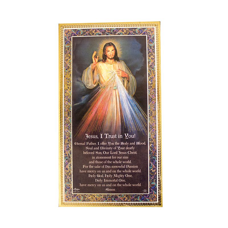 Chaplet of Divine Mercy Plaque
