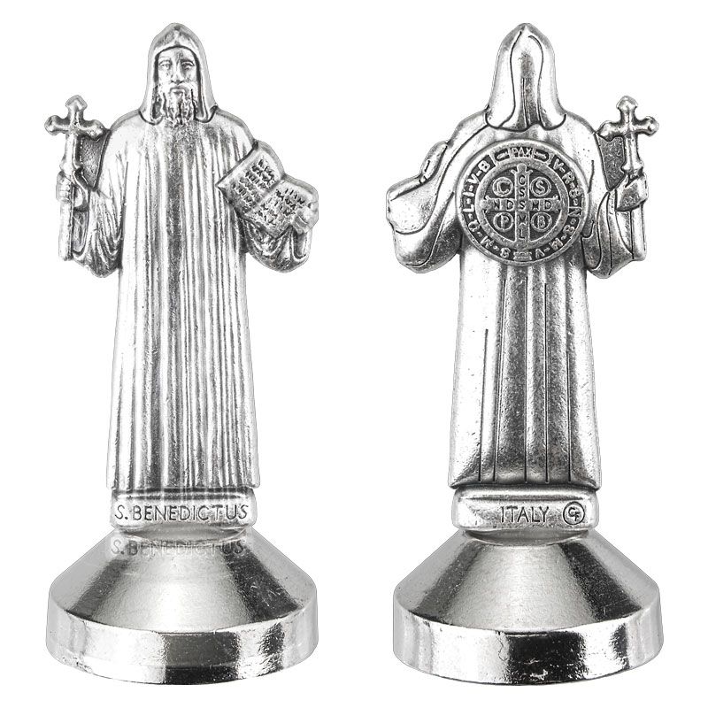 St Benedict Car Statue