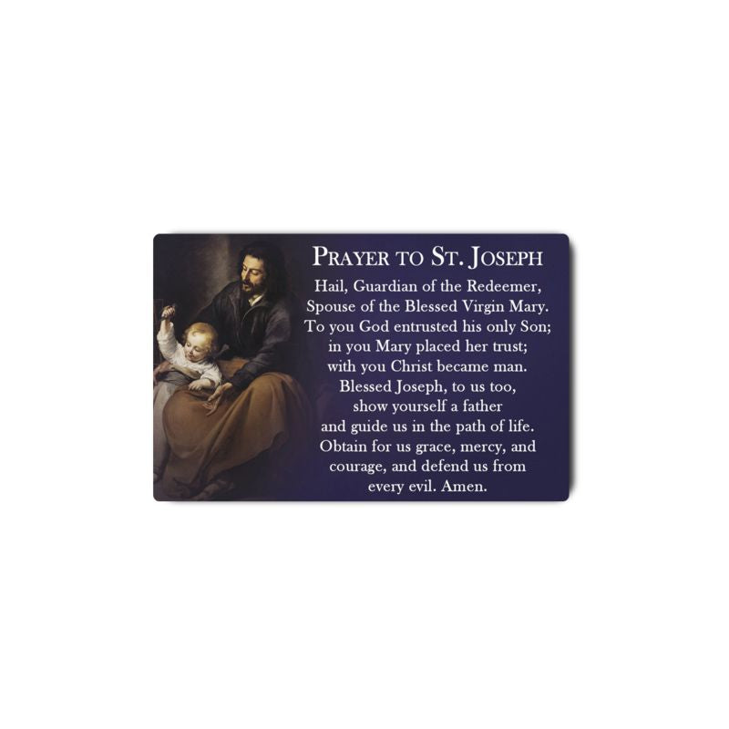 St Joseph Prayer Card
