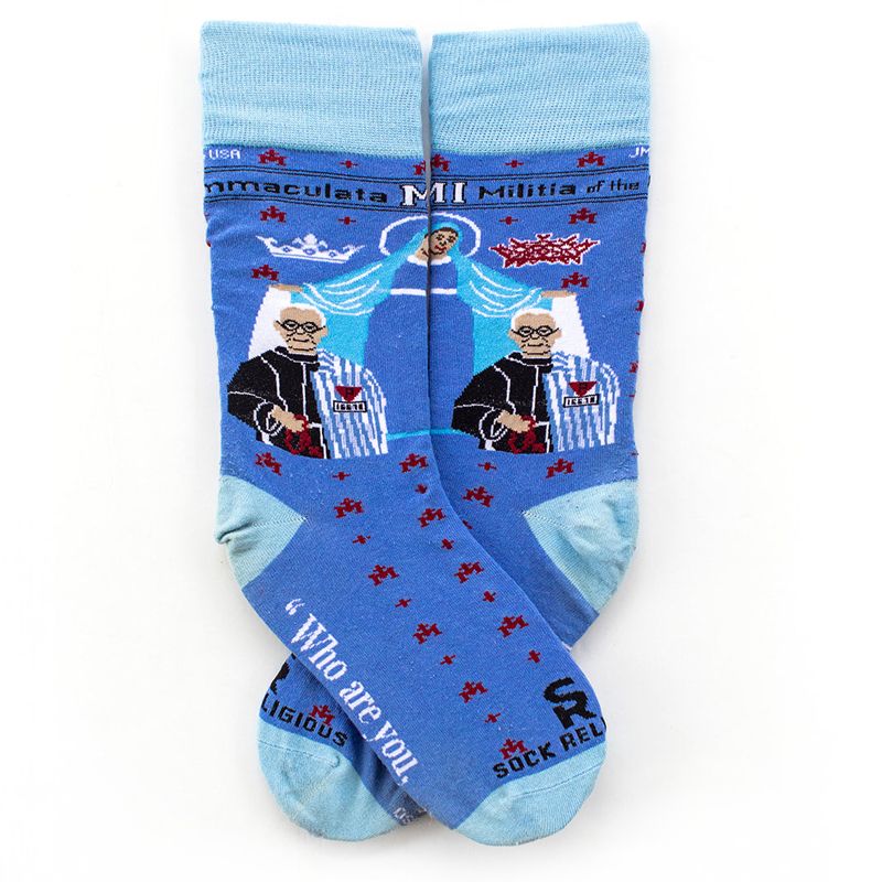 St Maximilian Kolbe Religious Socks