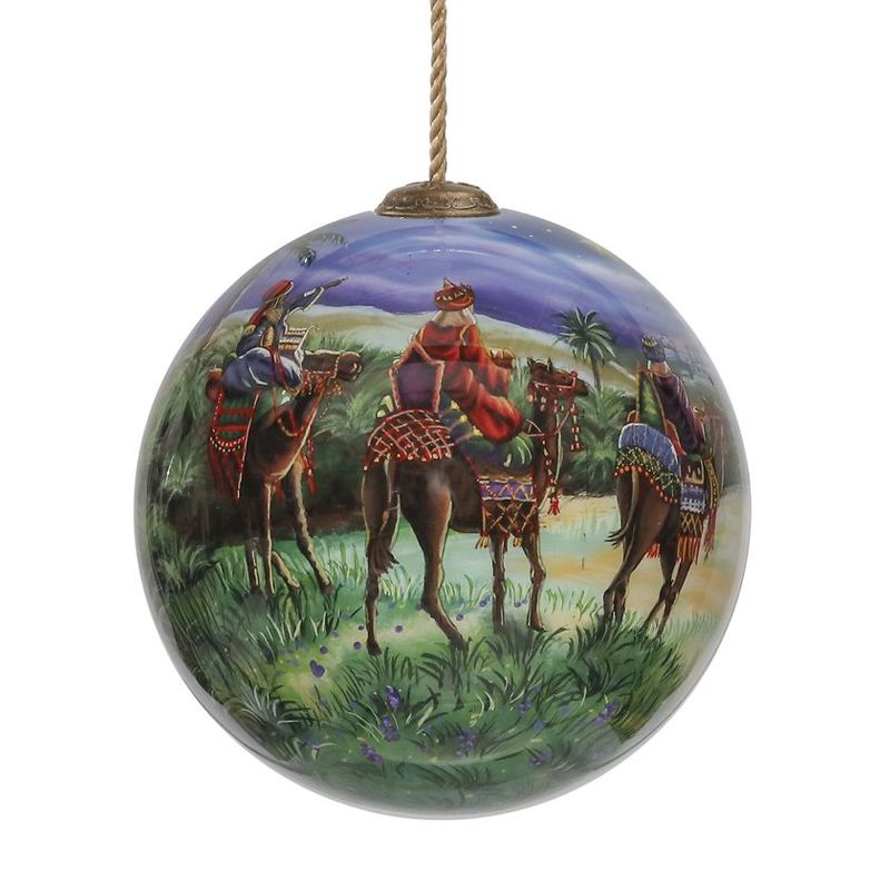 We Three Kings Hand Painted Ornament