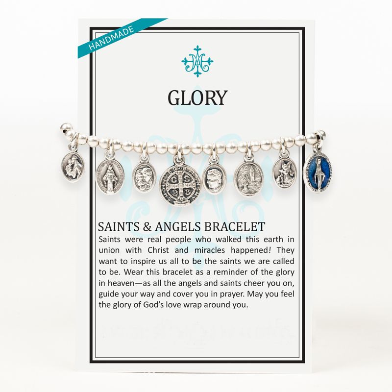 Glory Saints and Angels Charm Bracelet