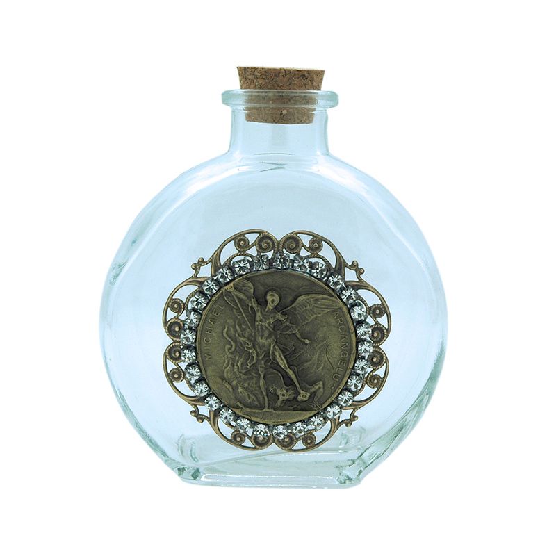 Vintage St Michael Holy Water Bottle