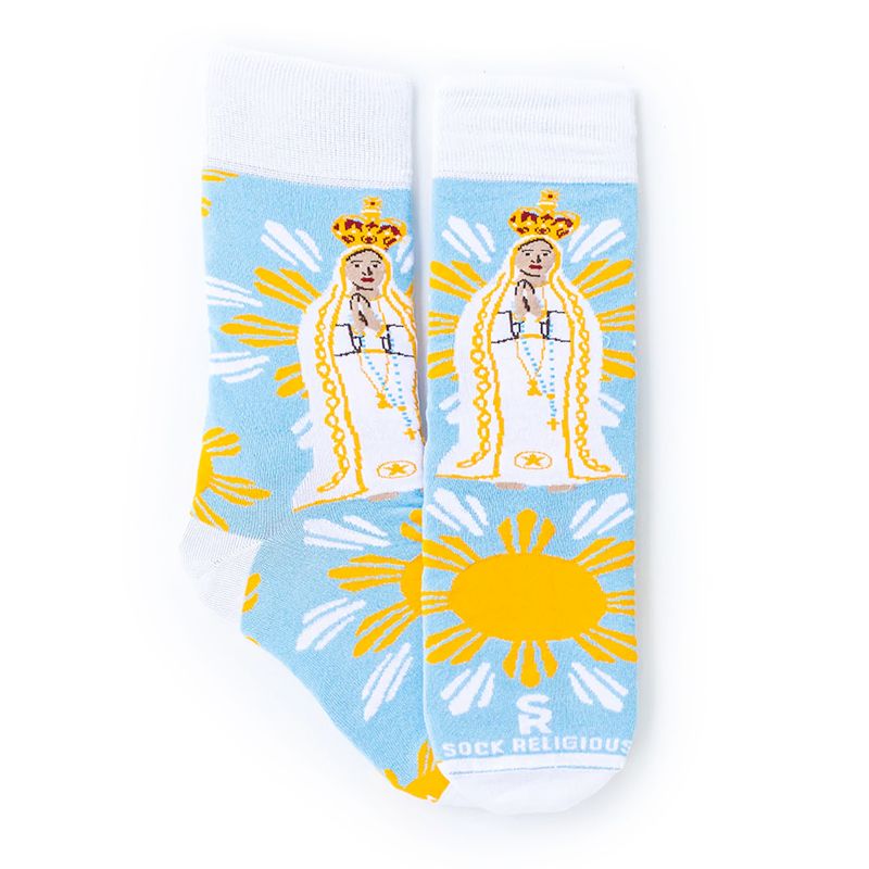 Our Lady of Fatima Religious Socks