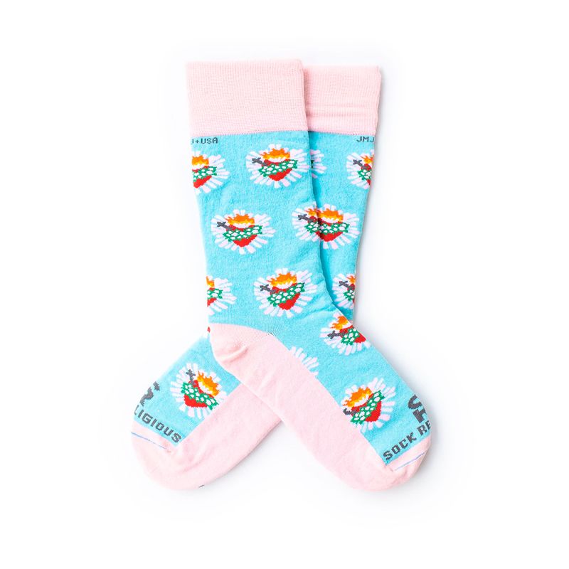 Immaculate Heart of Mary Religious Socks