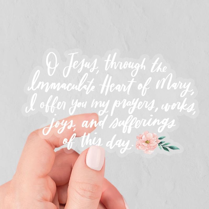 Morning Offering Vinyl Sticker