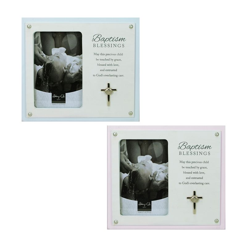 Baptism Blessings Frame