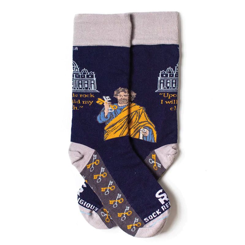 St Peter Religious Socks
