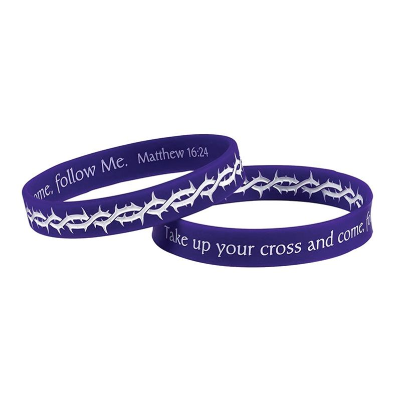 Crown of Thorns Purple Bracelet