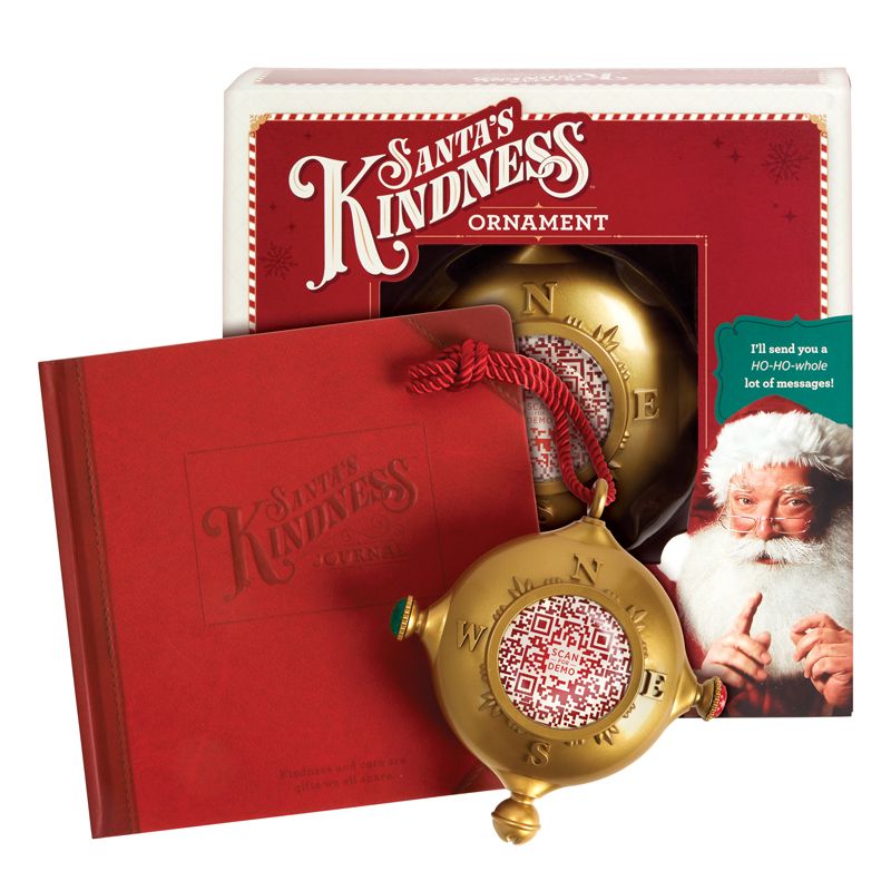 Santa's Kindness Ornament and Journal