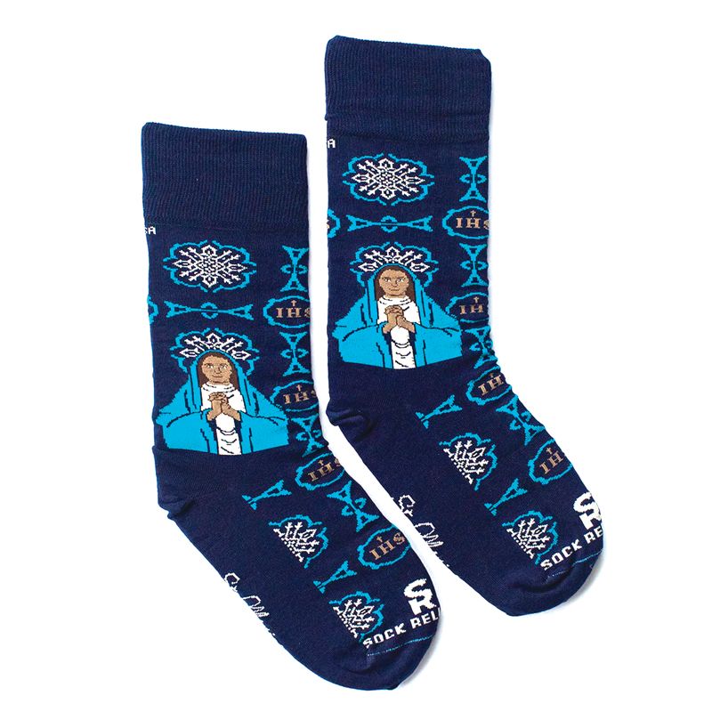 St Monica Religious Socks