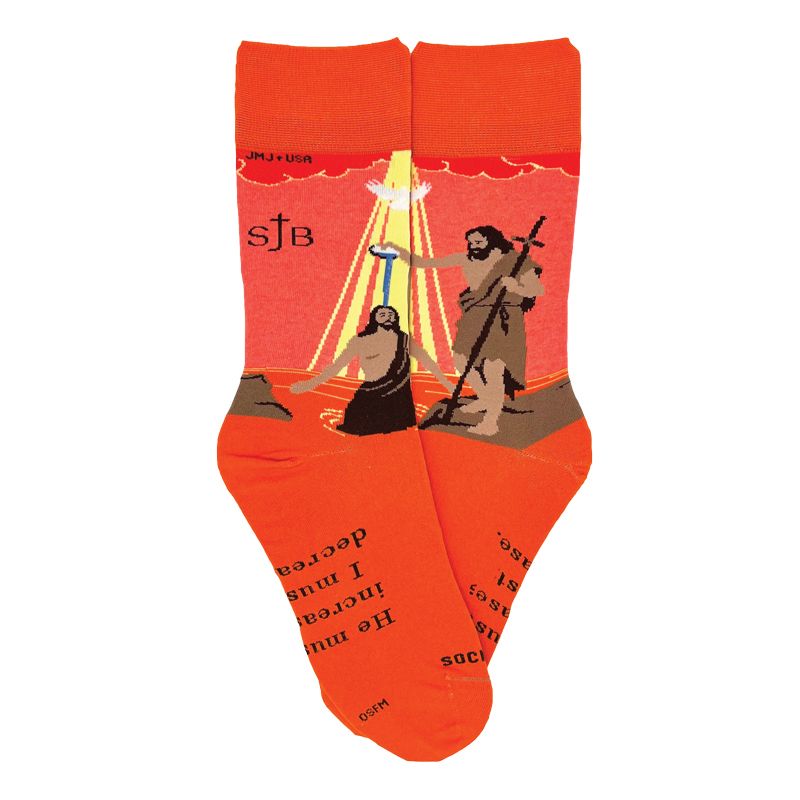 St John the Baptist Religious Socks