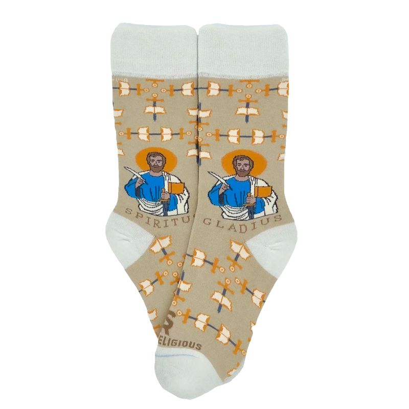 St Paul Religious Socks