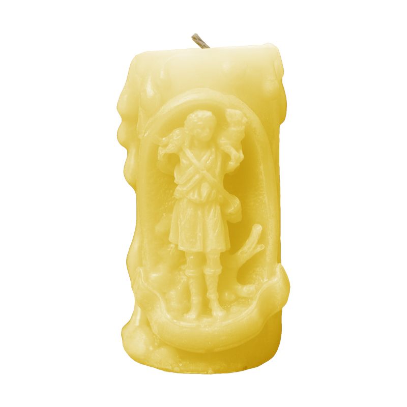Good Shepherd Beeswax Figurine Candle
