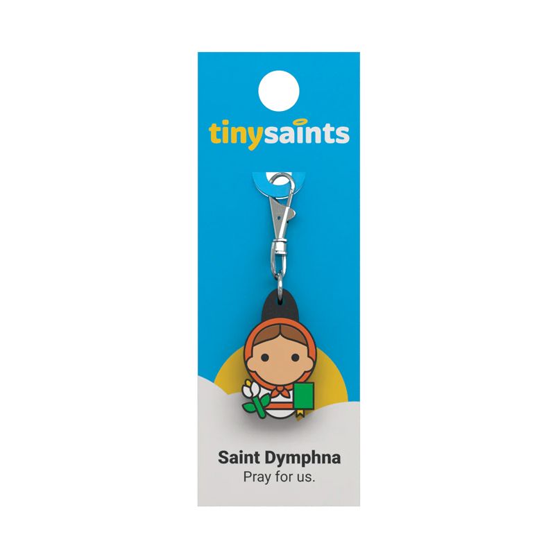 St Dymphna Tiny Saint Charm