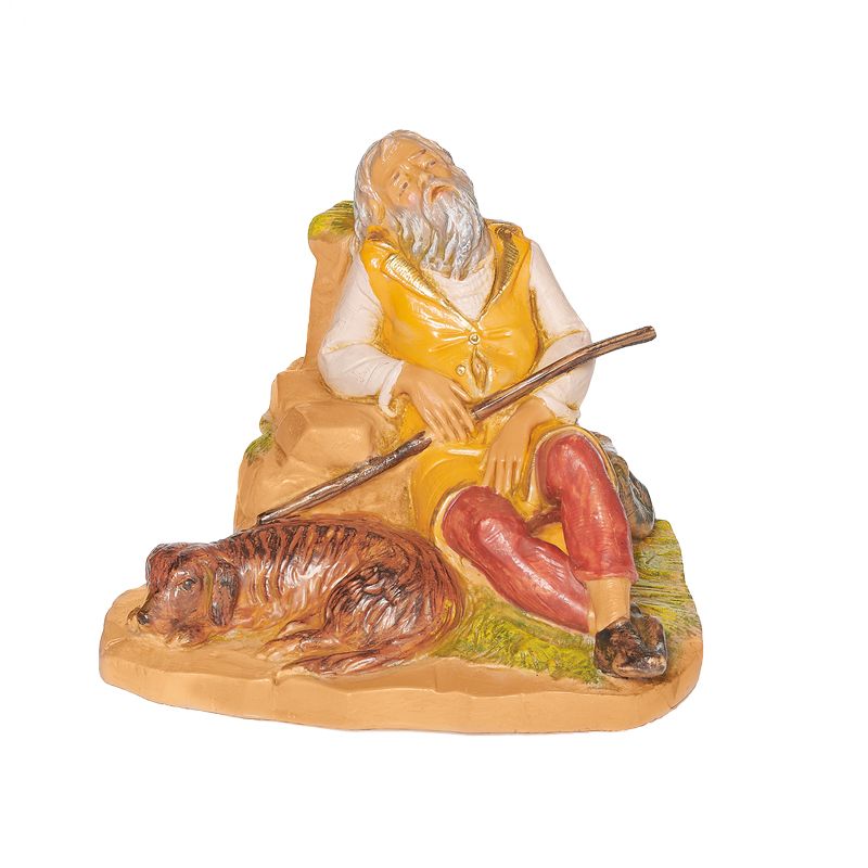 2024 Limited Edition Abram - Shepherd with Dog Fontanini