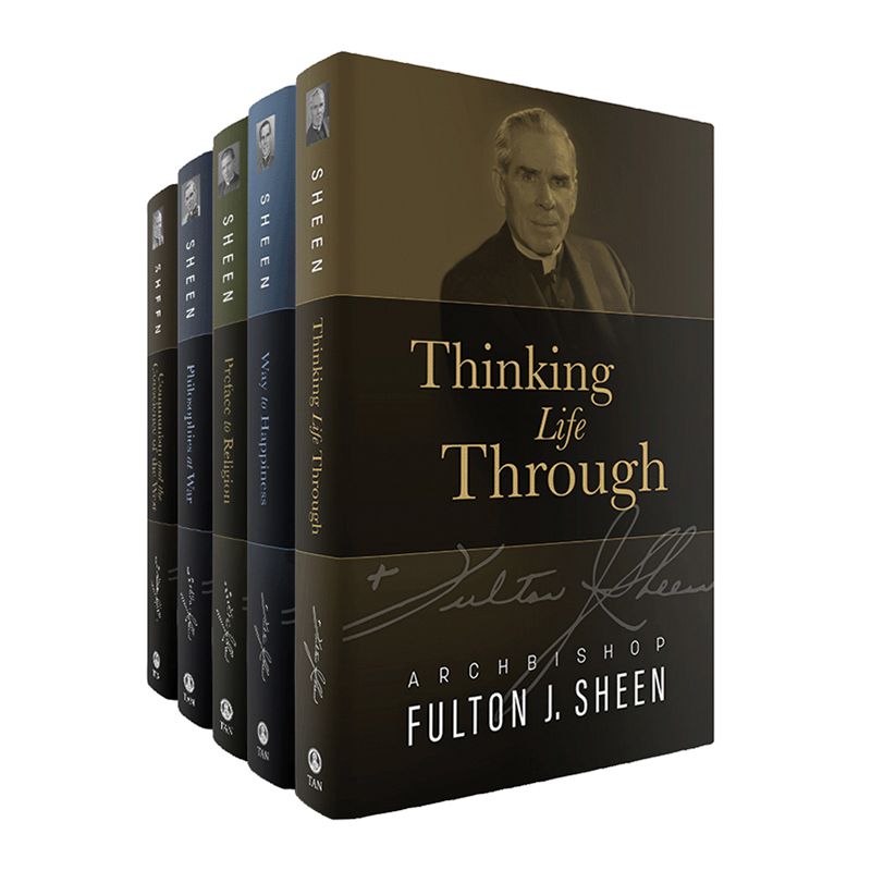 Thinking Life Through 5 Volume Set by Fulton J Sheen