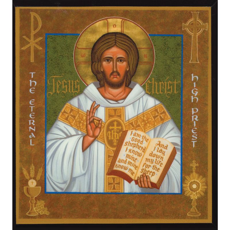 Jesus Christ - Eternal High Priest Plaque
