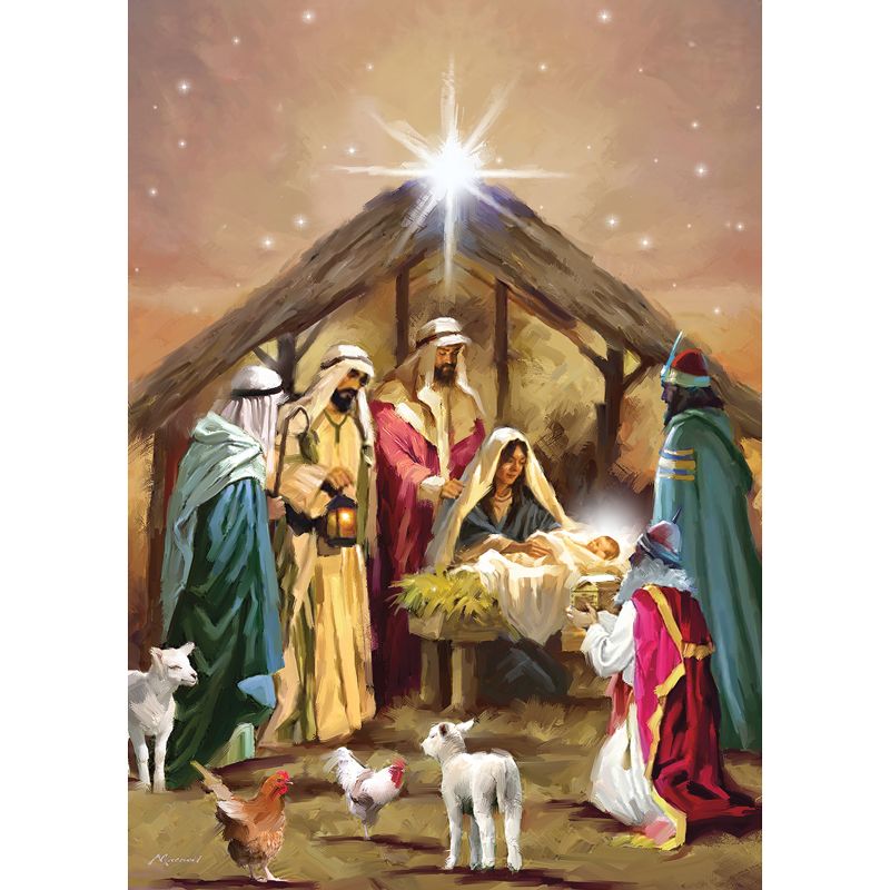 Glory to the Newborn King Christmas Cards