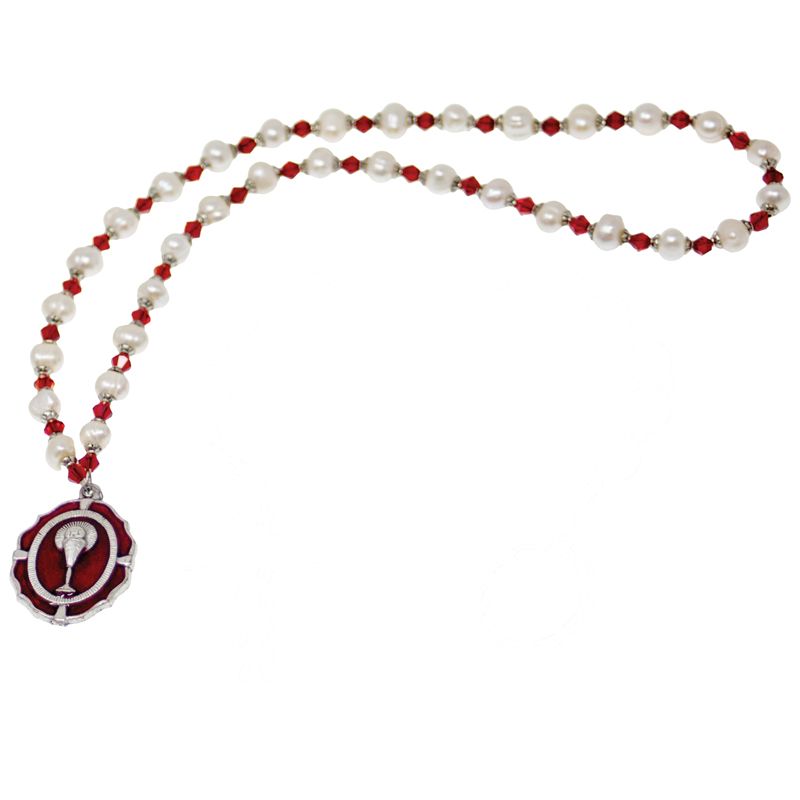 Blessed Sacrament Chaplet, Freshwater Pearl